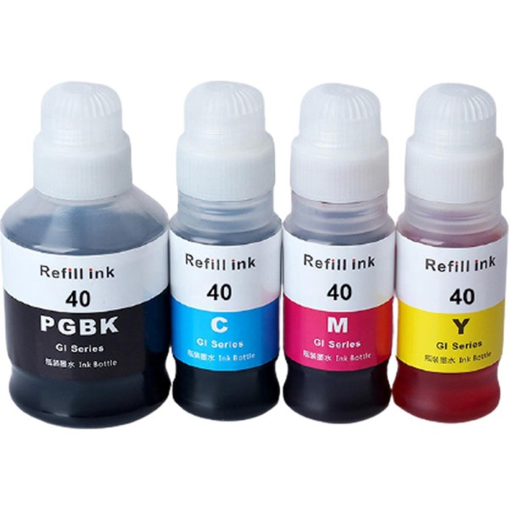 Canon Pixma G3470 Gı-40/gı-41 4 Renk Muadil Mürekkep Seti - Siyah 170 Ml- Renkliler 70 ml - Renkli Diğer Fiyatı
