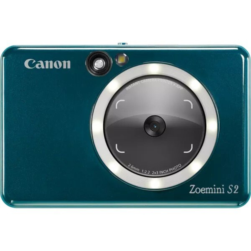 Canon Zoemini S2 Dark Teal Şipşak Fotoğraf Makinesi (Canon Eurasia Garantili) Dijital Fotoğraf Makineleri Fiyatı