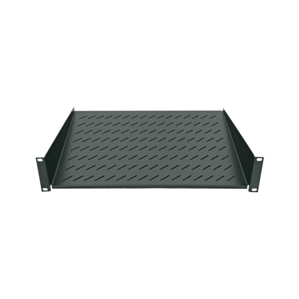 Canovate 19'' Kabinet Rafı Önden Bağlamalı 2u D=250MM Siyah Çelik Kabin Rafı RAL9005 Sunucu Fiyatı