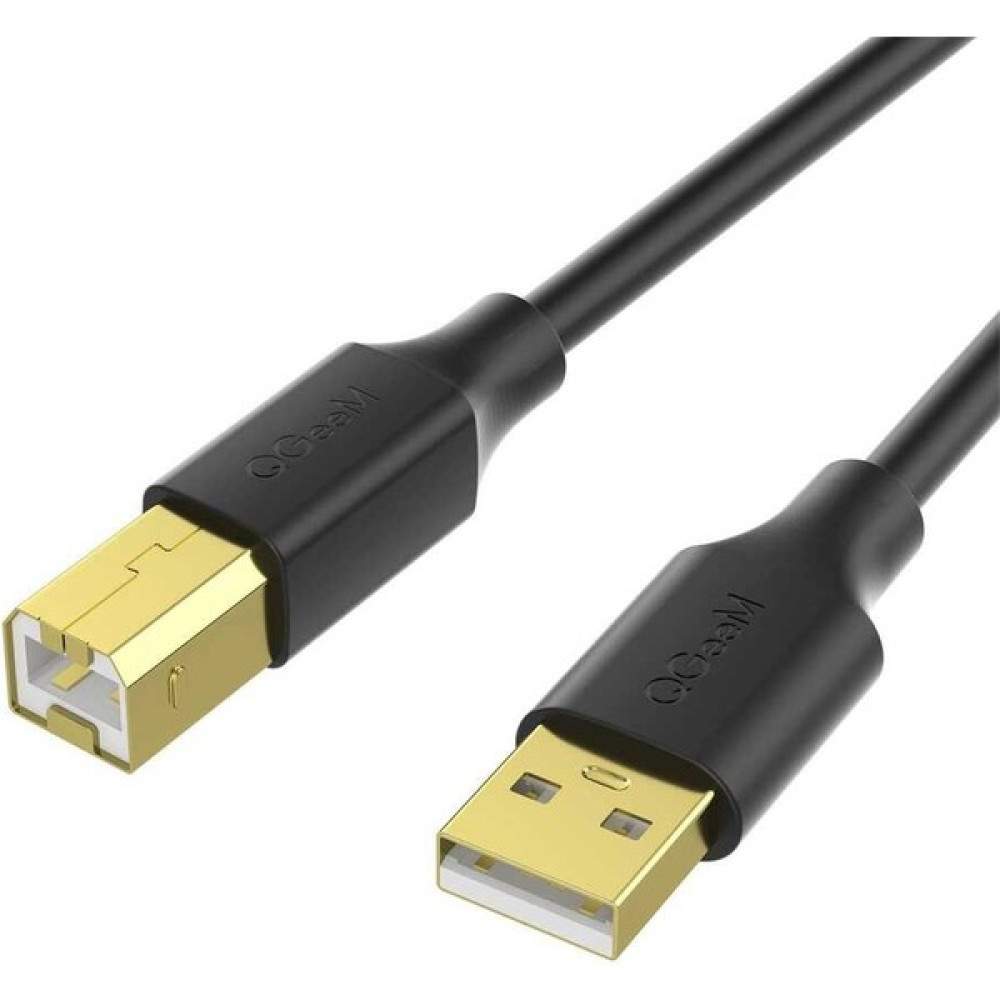 Canpay Fotokop Tarayıcı Yazıcı Için USB Type-A ' Dan USB Type-B 'ye Dönüştürücü Çevirici Kablo (4.57 Metre) - Siyah Cep Telefonu Kablosu Fiyatı