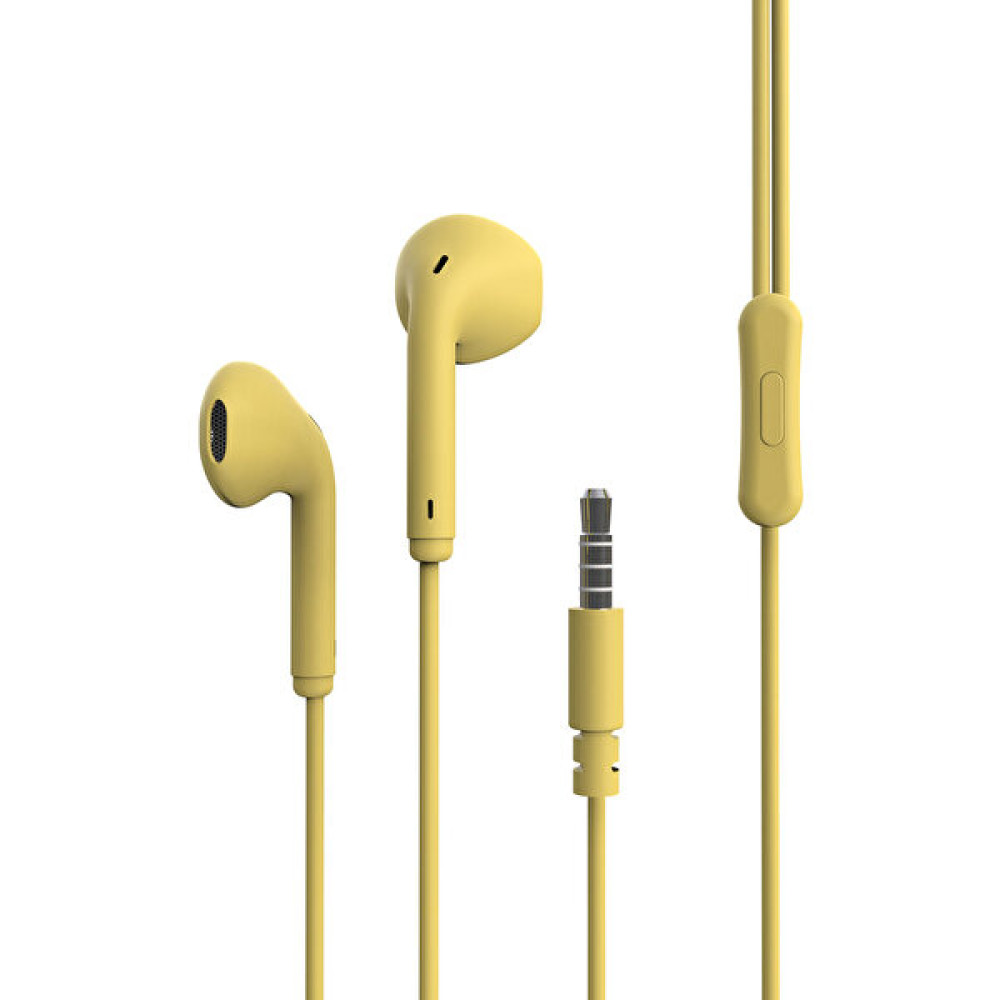 Canpay Jack 3.5mm Kablolu Kulaklık Gürültü Önleyici Kaliteli Subwoofer Bass Hd Stereo Ses Kalitesi Sarı - Renkli Kulak Üstü Kulaklık Fiyatı