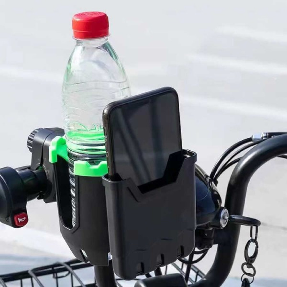 Canpay Motorsiklet Bisiklet ve Araba Araç Içi Telefon ve Bardak Tutucu 2 In 1 Içecek ve Telefon Tutacağı - Siyah Cep Telefonu Tutucu Fiyatı