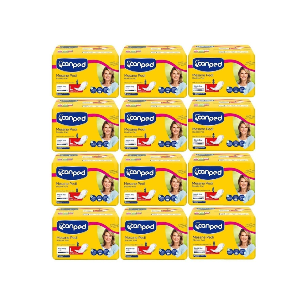 Canped Mesane Pedi Büyük (10x12) 120li Hasta Bezleri ve Temizliği Fiyatı