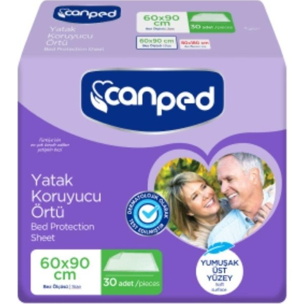 Canped Yatak Koruyucu Örtü 30'lu 60X90 - 60 x 90 cm Alez / Yatak Koruyucu Fiyatı