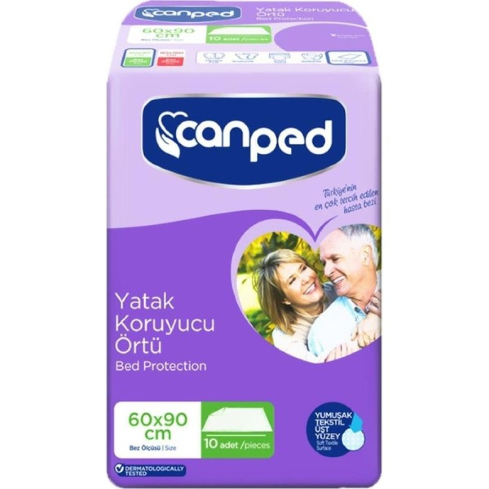 Canped Yatak Koruyucu Örtü Ekstra Örtü (60CM * 90CM) 10'lu - 60 x 90 cm Alez / Yatak Koruyucu Fiyatı