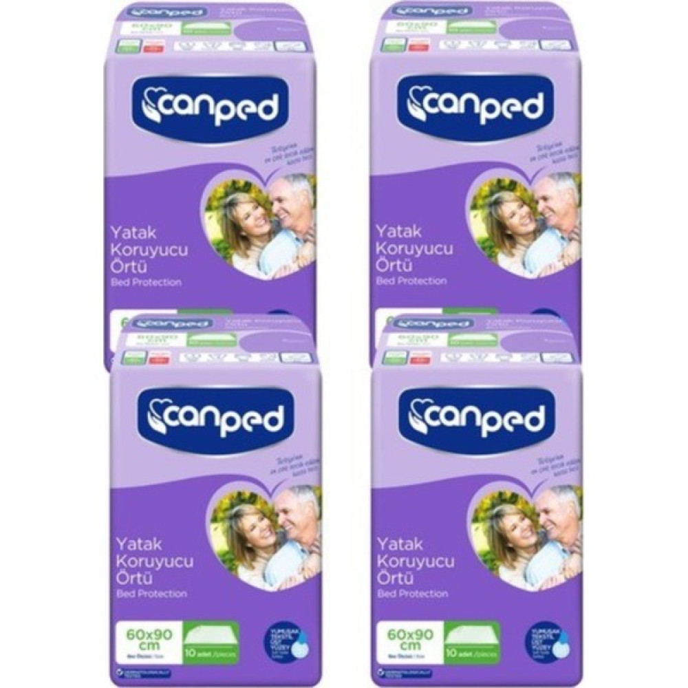 Canped Yatak Koruyucu|60 x 90|4 Paket - 150 x 200 cm Alez / Yatak Koruyucu Fiyatı