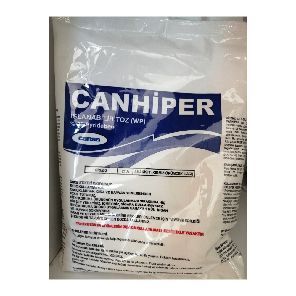 CANSA Canhiper 500gr Bit Pire Kırmızı Örümcek Ilacı Market Fiyatı