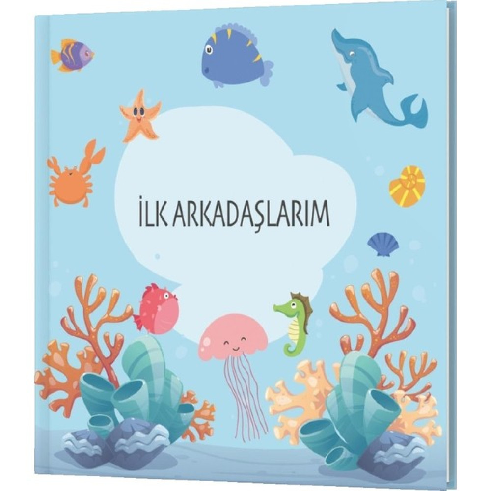 CANSBOOK İlk Arkadaşlarım Hatıra Defteri Okyanus - Açık Mavi Defter Fiyatı