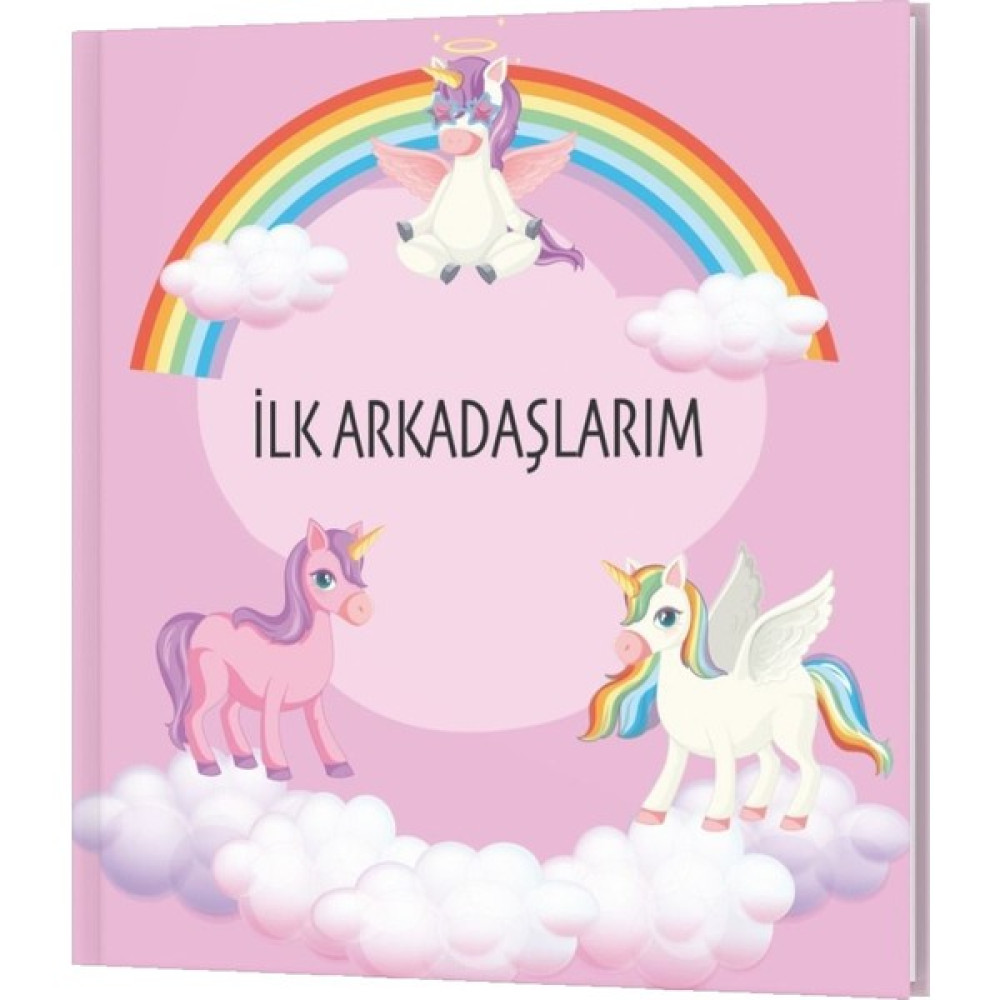 CANSBOOK İlk Arkadaşlarım Hatıra Defteri Unicorn - Pembe Defter Fiyatı