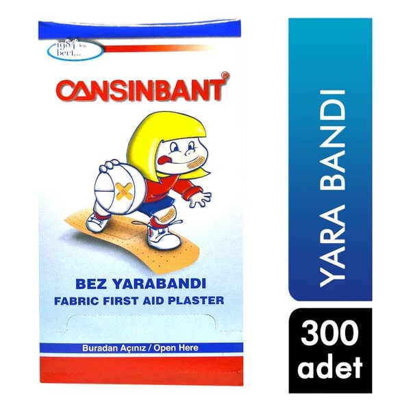 Cansın Bant Bez Yara Bandı 300 Adet - yok Diğer Fiyatı