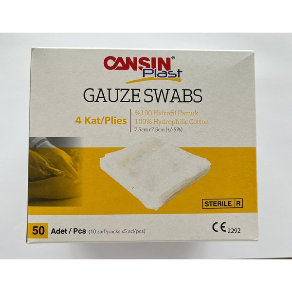 Cansın Cansınplast Gaz Kompres 7,5x7,5 10x5 50 Li No:551 Oto Boyaları Fiyatı
