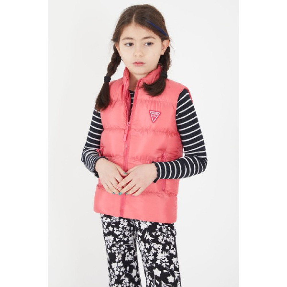 Cansın Mini Kız Çocuk Pembe Şişme Yelek Fermuarlı Cep 15078 Kız Çocuk Yelek Fiyatı