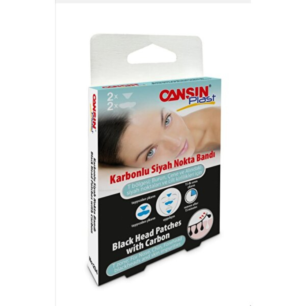 Cansın Plast Siyah Nokta Bandı 4 Adet Makyaj Temizleyicileri Fiyatı