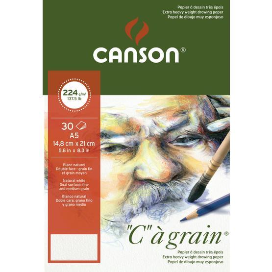 Canson 138511 224 gr 80 Yaprak A5 Çizim Defteri