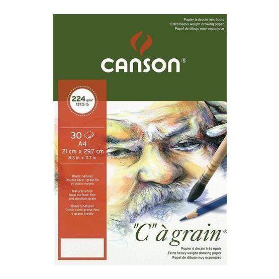 Canson 138511 224 gr 80 Yaprak A5 Çizim Defteri