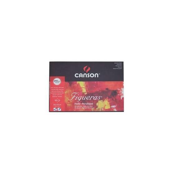 Canson Blok 10 Sayfa 24x33 290 gr Fıgueras Yağlı Boya Kağıdı