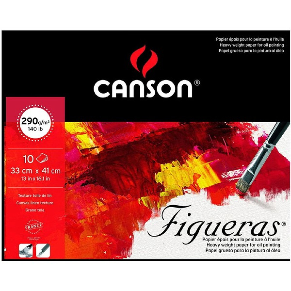 Canson Figueras Tuval Dokulu Blok 290GR 33X41CM 10 Yaprak - 00 Yardımcı Malzeme Fiyatı