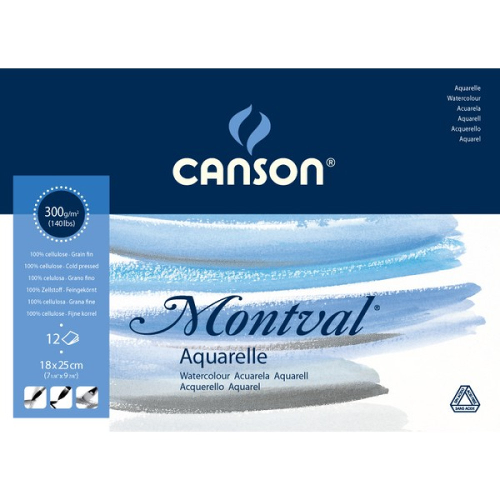 Canson Montval Suluboya Blok Grenli 300 Gr. 18 X 25 Cm. 12 Sayfa Defter & Kağıt Ürünleri Fiyatı