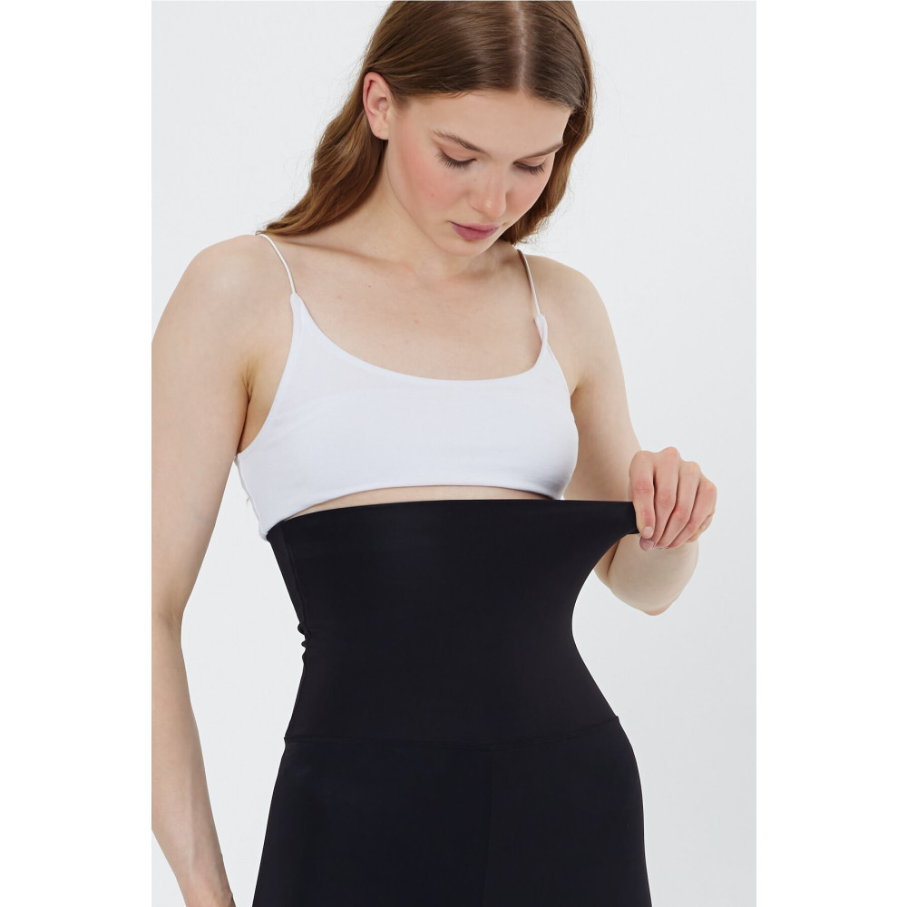 canstreetwear Kadın Ultra Yüksek Bel Inceltici Sıkılaştırıcı Göbek Basen Toparlayıcı Push Up Etkili Korse Tayt M Beden Tayt Fiyatı