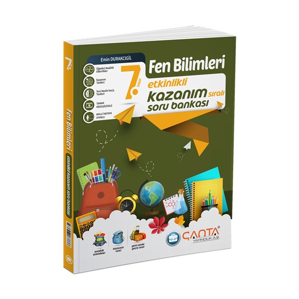 Çanta 7.Sınıf Kazanım Fen Bilimleri Soru Bankası Çanta Yayınları Fen - Bilişim ve Teknoloji Fiyatı