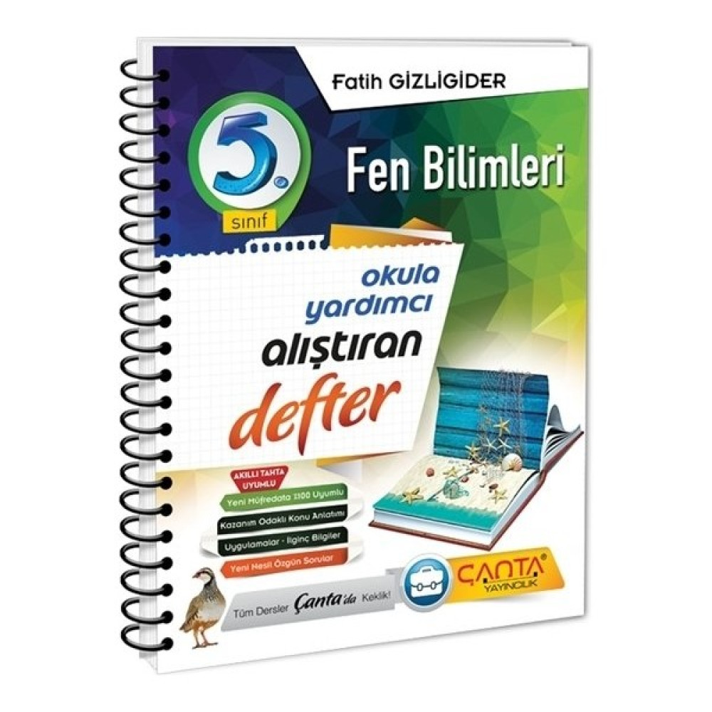 Çanta Yayınları 5. Sınıf Fen Bilimleri Alıştıran Defter Fen - Bilişim ve Teknoloji Fiyatı