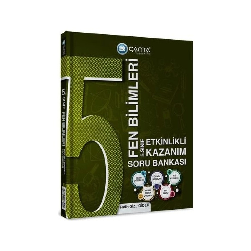 Çanta Yayınları 5. Sınıf Fen Bilimleri Kazanım Soru Bankası 2022 Kaynak Kitapları Fiyatı