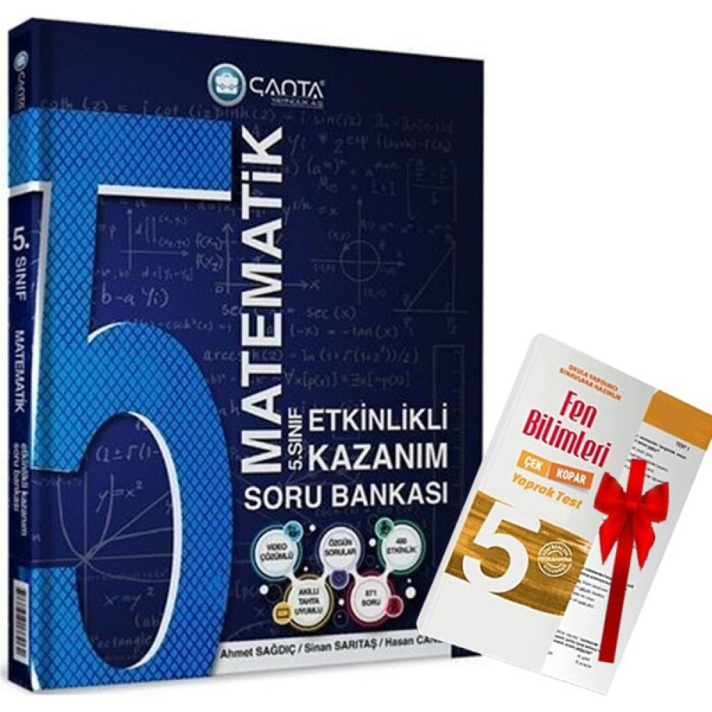 Çanta Yayınları 5. Sınıf Kazanım Matematik Soru Bankası Matematik Fiyatı