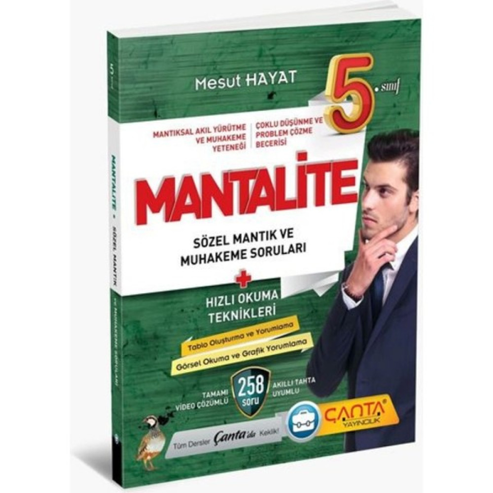 Çanta Yayınları 5. Sınıf Mantık Muhakeme Mantalite Kaynak Kitapları Fiyatı