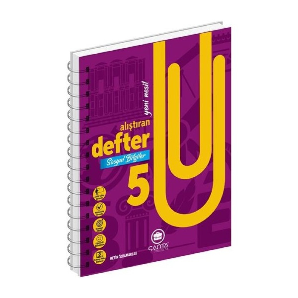 Çanta Yayınları 5.Sınıf Sosyal Bilgiler Okula Yardımcı Alıştıran Defter Kaynak Kitapları Fiyatı