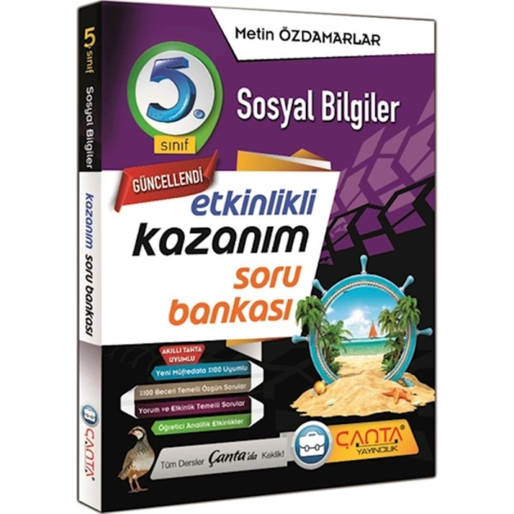 Çanta Yayınları 5.Sınıf Sosyal Bilgiler Soru Bankası Sosyal Bilgiler Fiyatı