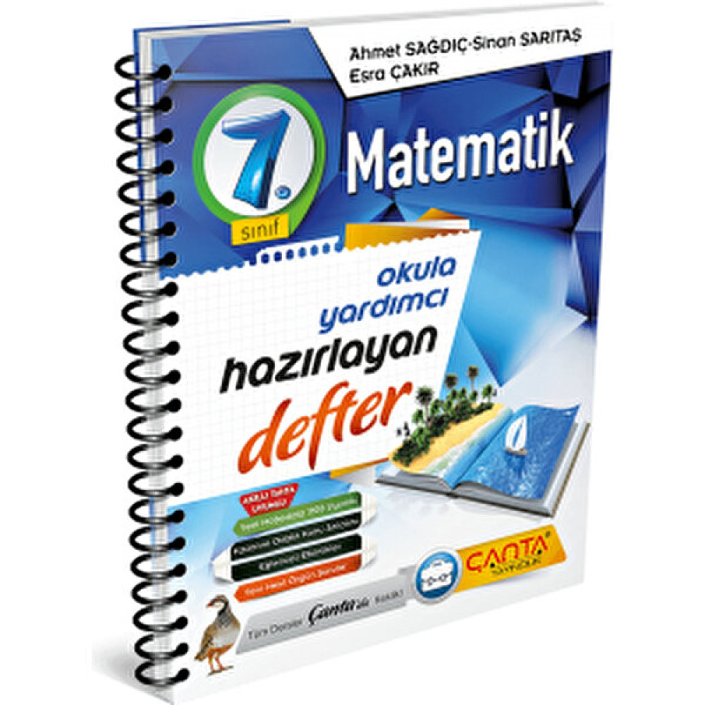 Çanta Yayınları 7.sınıf Defter Hazırlayan Matematik Tüm Dersler Fiyatı