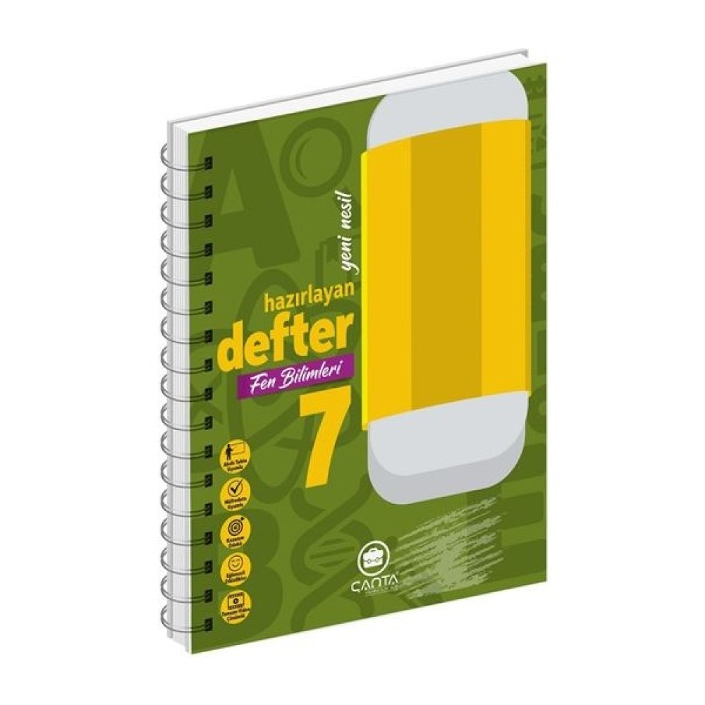 Çanta Yayınları 7.Sınıf Fen Bilimleri Okula Yardımcı Hazırlayan Defter Kaynak Kitapları Fiyatı