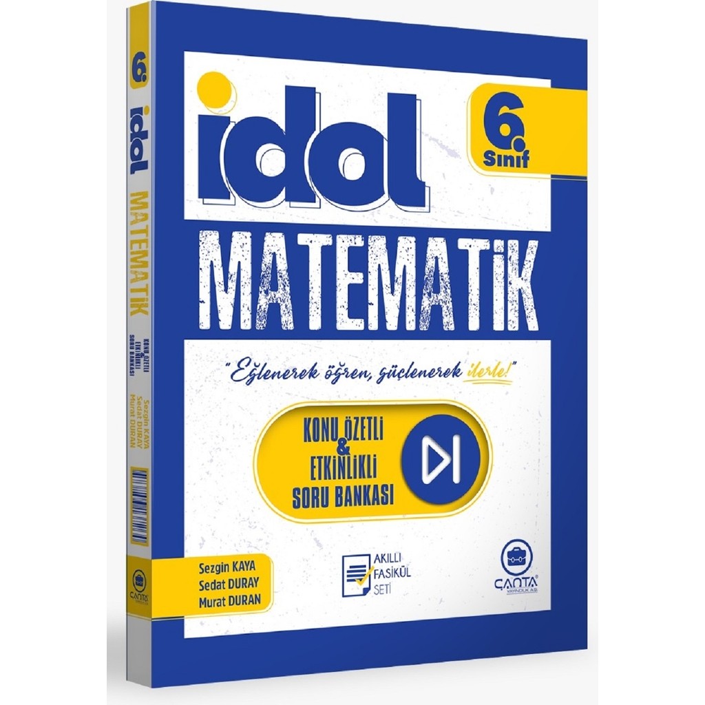 Çanta Yayınları Çanta 2026 6. Sınıf İdol Matematik Konu Özetli Etkinlikli Soru Bankası 4 Fasikül Güncel Müfredat Diğer Fiyatı
