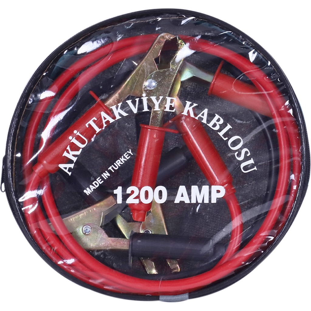 Çantalı Akü Takviye Kablosu 1200 Amper 2 Metre Akü Takviye Kablosu Fiyatı