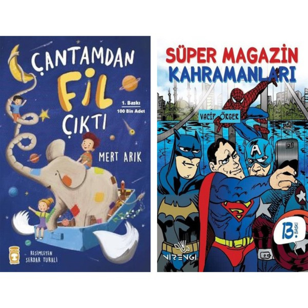 Çantamdan Fil Çıktı - Süper Magazin Kahramanları Çocuk Klasikleri Fiyatı