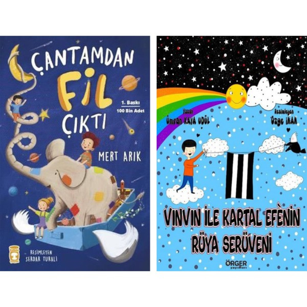 Çantamdan Fil Çıktı - Vınvın İle Kartal Efe’Nin Rüya Serüveni Çocuk Klasikleri Fiyatı