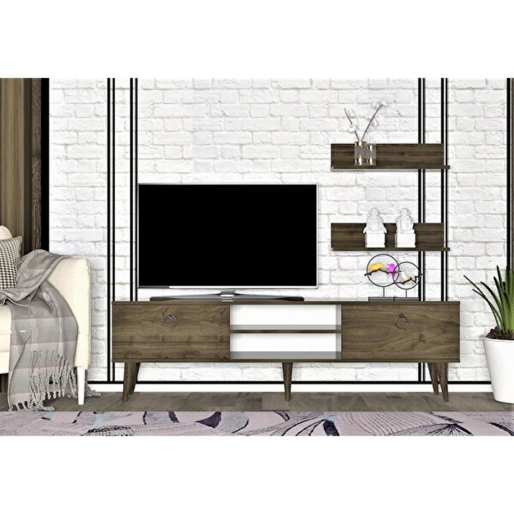 Cantek Millano Tv Ünitesi Ceviz Tv Ünitesi / Sehpası Fiyatı