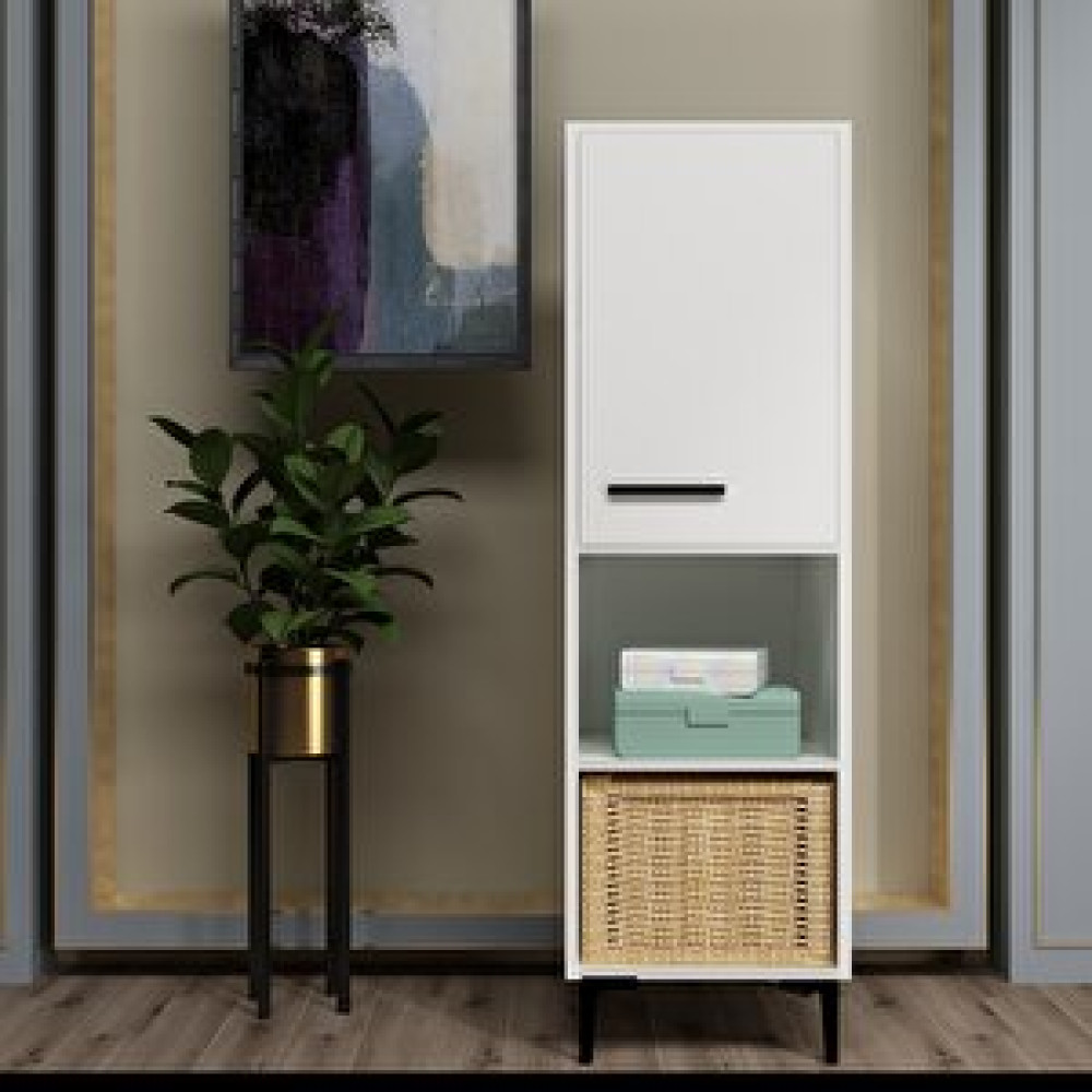 Cantek Nowember Dolap Beyaz-beyaz Banyo Dolabı / Mobilyası Fiyatı