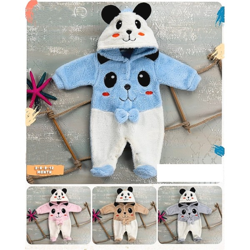 Cantoy Kız Erkek Bebek Welsoft Peluş Tulum Bebek Tulumu Fiyatı
