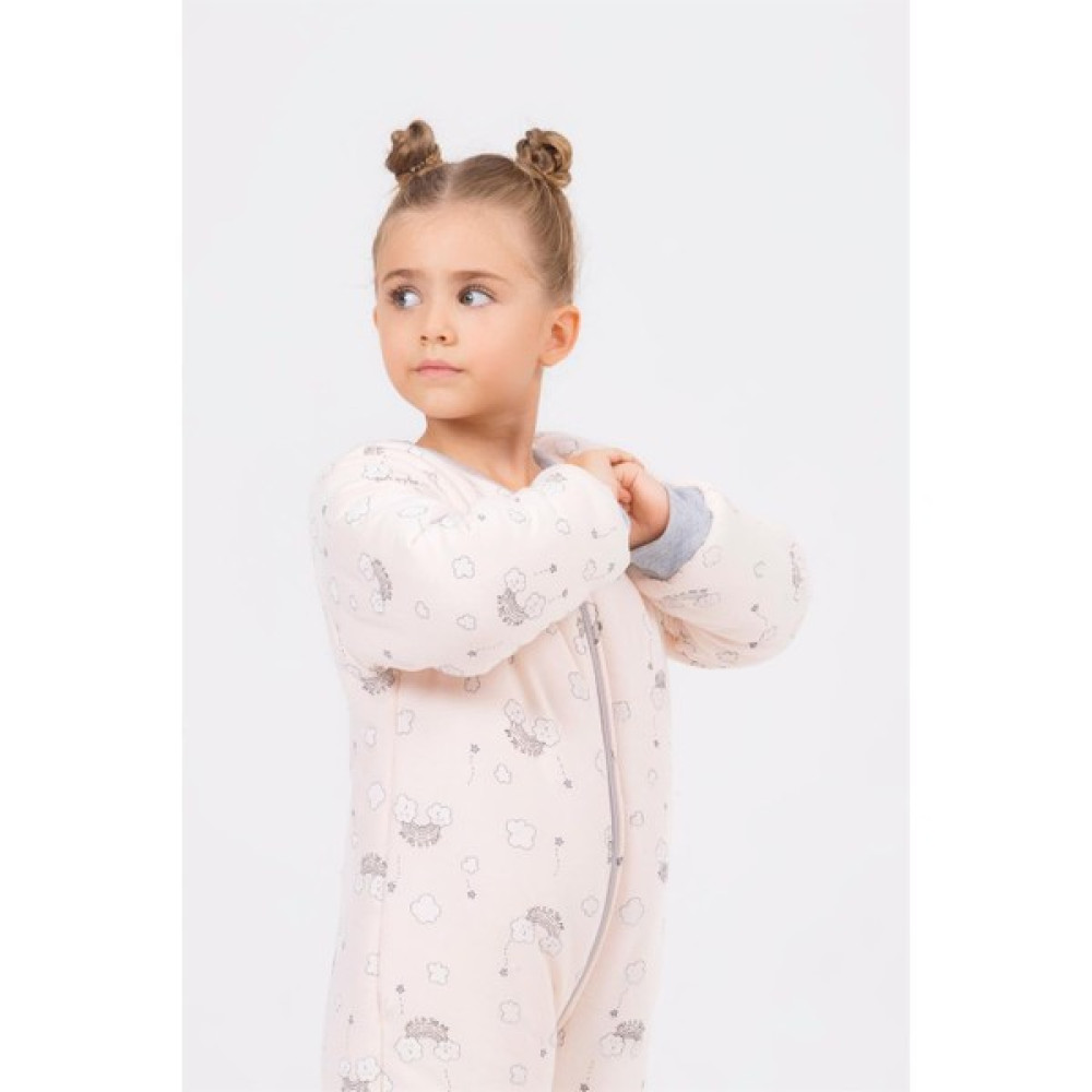 Cantoy Kız Erkek Çocuk Kalın Elyaf Dolgulu Premium Kalite 2.5 Tog Desenli Uyku Tulumu Erkek Çocuk Tulum Fiyatı
