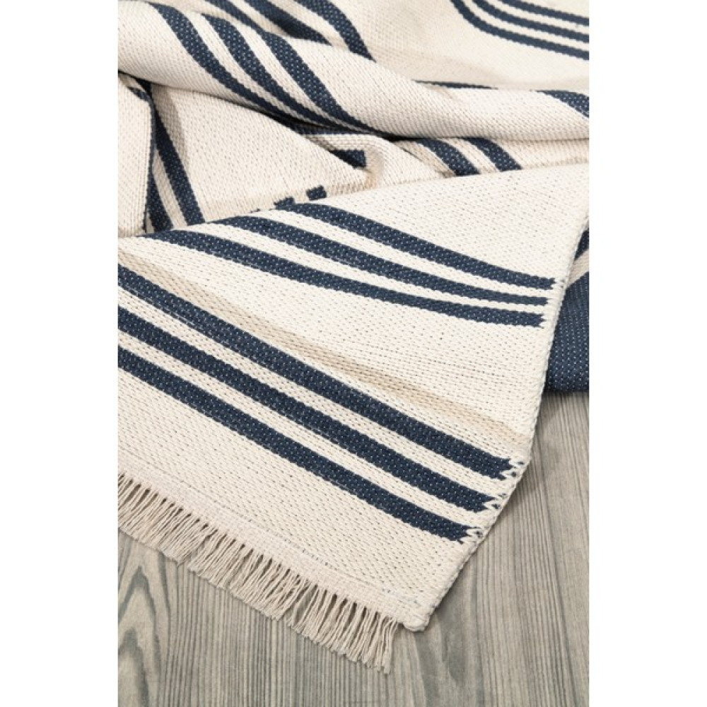 Canvas Rugs Çift Taraflı Makinada Yıkanabilir Modern Desenli Dokuma Kilim - Mavi - 60 x 100 cm Kilim Fiyatı