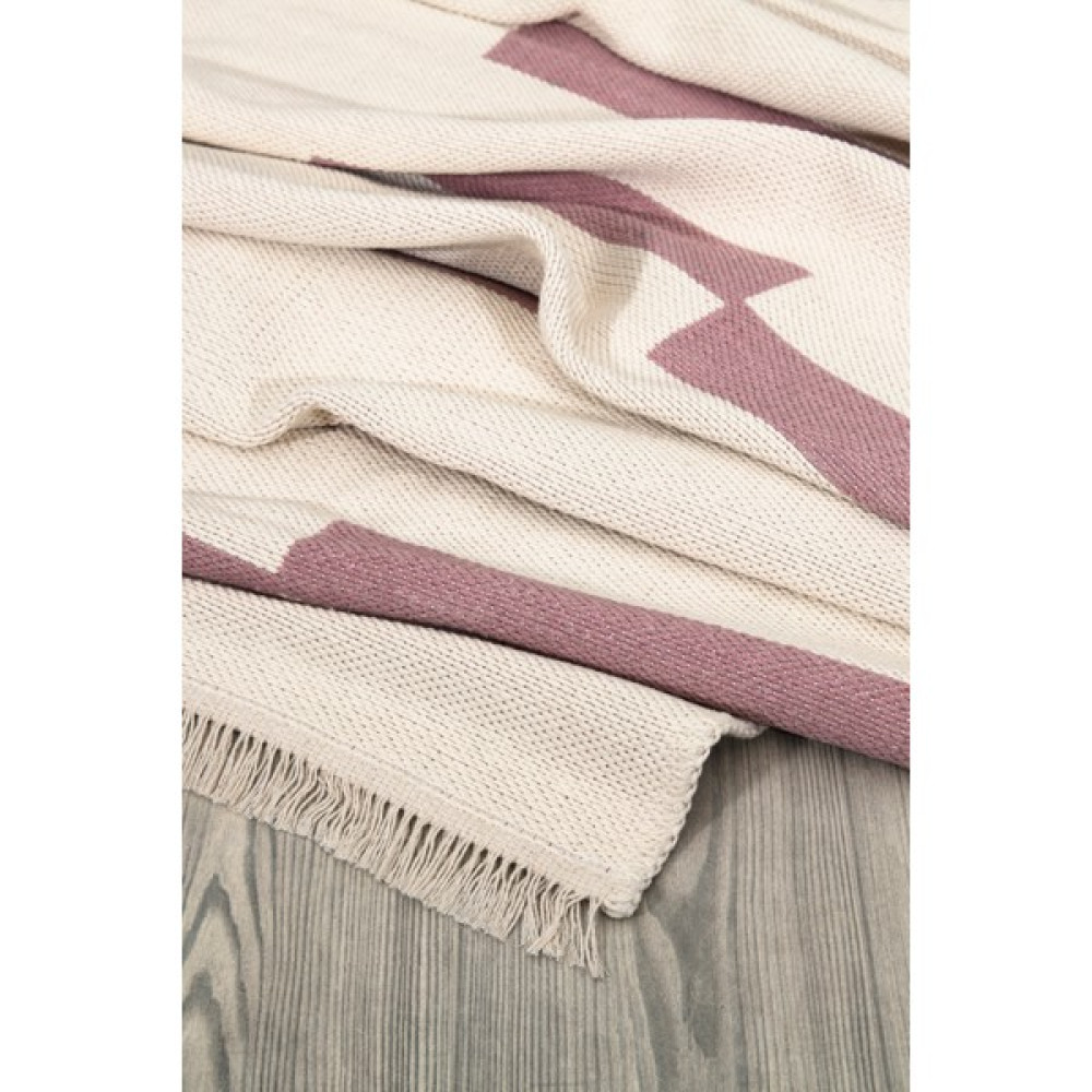 Canvas Rugs Çift Taraflı Makinada Yıkanabilir Modern Desenli Dokuma Kilim - Pembe - 60 x 100 cm Kilim Fiyatı