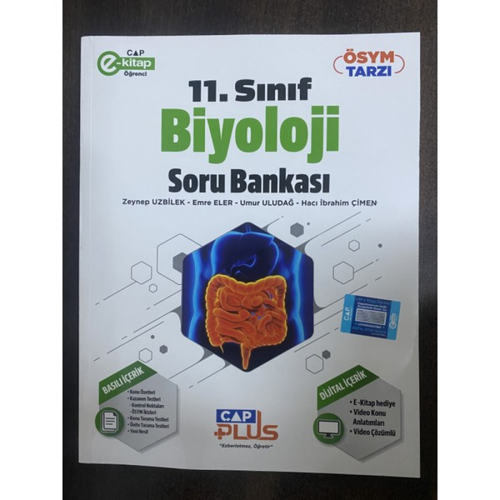 Çap 11. Sınıf Anadolu Lisesi Biyoloji Soru Bankası 2023 Kaynak Kitapları Fiyatı