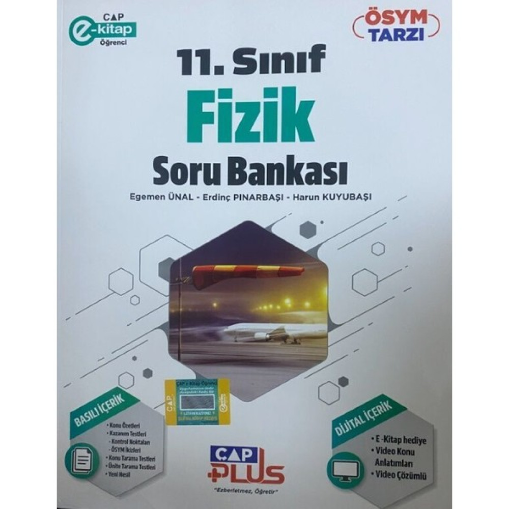Çap 11. Sınıf Anadolu Lisesi Fizik Soru Bankası 2023 Kaynak Kitapları Fiyatı