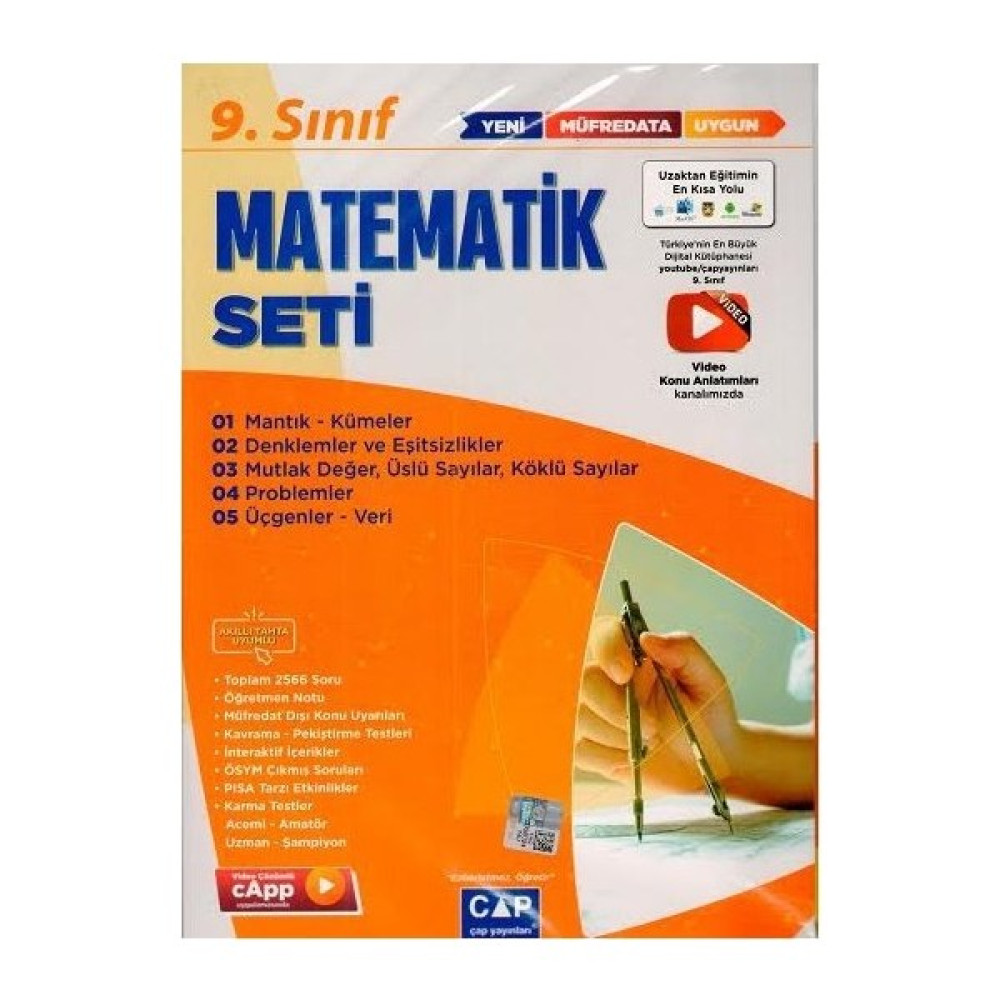 Çap 2021 9. Sınıf Matematik Anadolu Seti Matematik Fiyatı