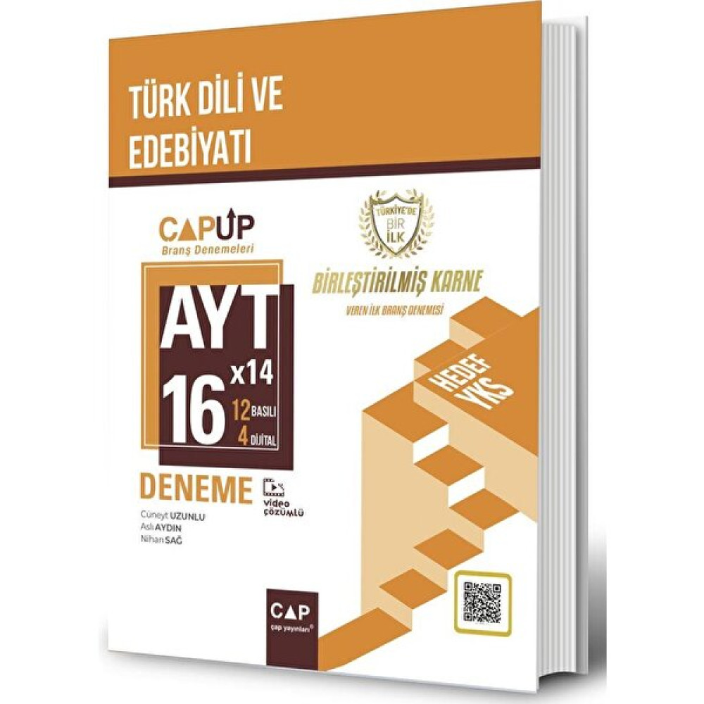 Cap AYT Türk Dili ve Edebiyatı 16 x 24 Up Deneme Temel Yeterlilik Testi (TYT) Fiyatı