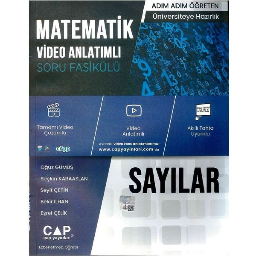 Çap Matematik Sayılar Konu Anlatımlı Soru Bankası Matematik Fiyatı