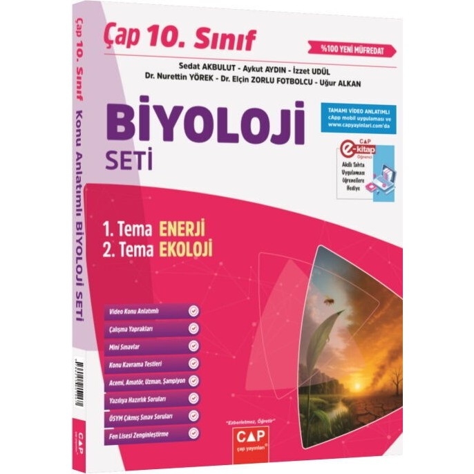 Çap Yayınları 10. Sınıf Biyoloji Seti Diğer Fiyatı