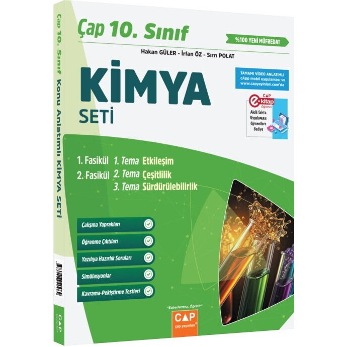 Çap Yayınları 10. Sınıf Kimya Seti Diğer Fiyatı
