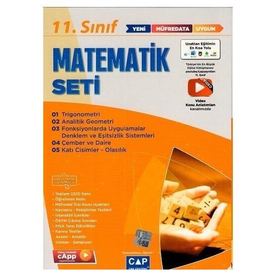 Çap Yayınları 11. Sınıf Matematik Anadolu Seti